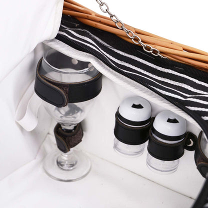 Wicker Picnic Basket Belleville - 4 persons