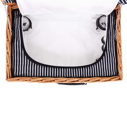 Wicker Picnic Basket Belleville - 4 persons