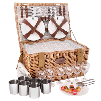 Picnic basket Concorde - 6 person