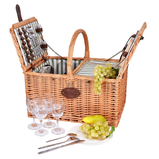 Wicker Picnic Basket Saint-Rémy - 4 persons