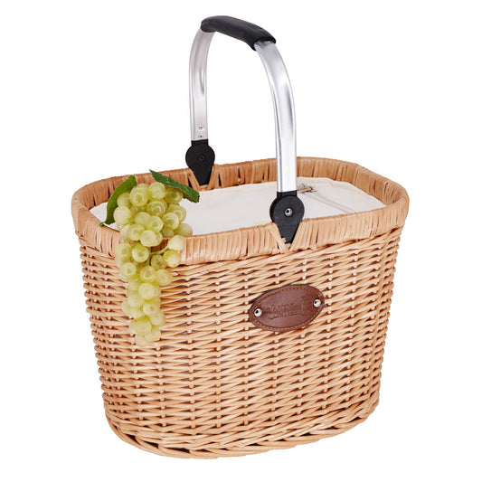 Small Insulated Picnic Basket Chantilly Linen - 18 L