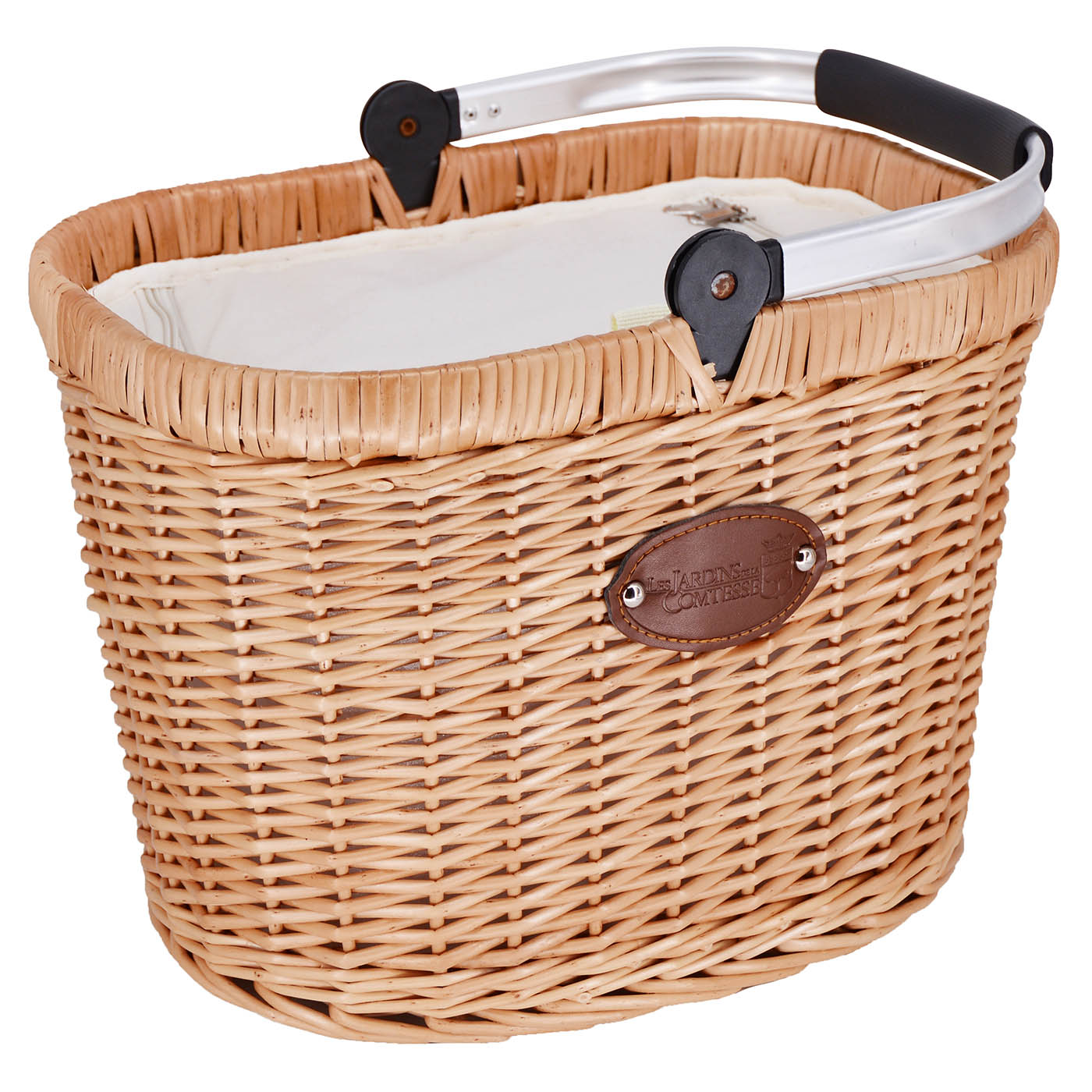Small Insulated Picnic Basket Chantilly Linen - 18 L