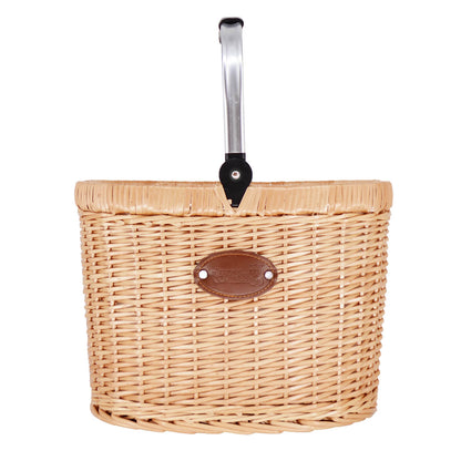 Small Insulated Picnic Basket Chantilly Linen - 18 L