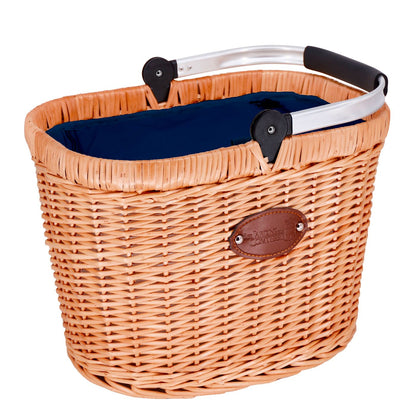 Small Insulated Picnic Basket Chantilly blue - 18 L