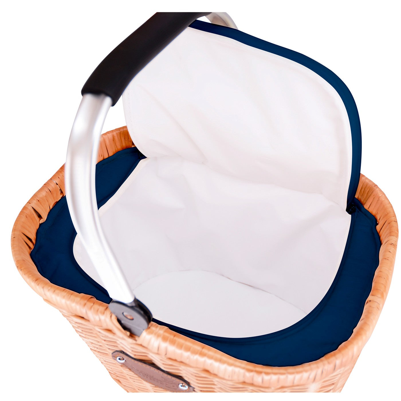 Small Insulated Picnic Basket Chantilly blue - 18 L