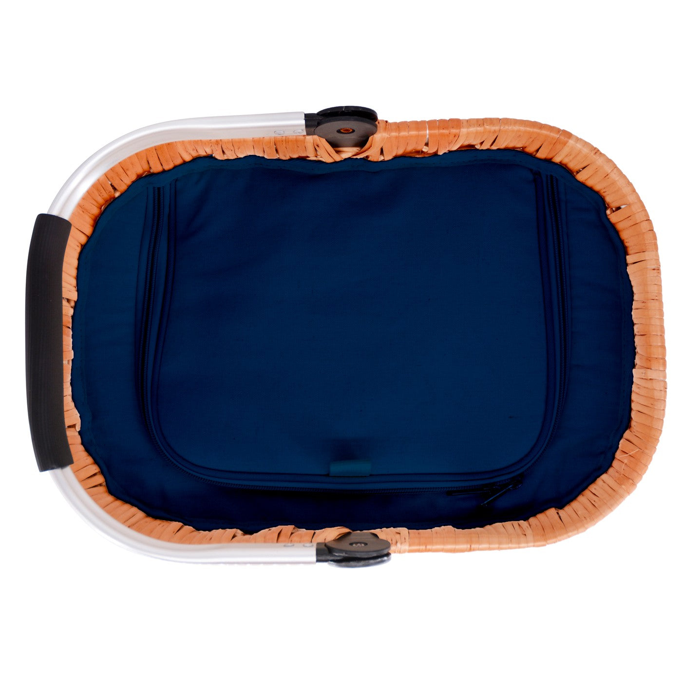 Small Insulated Picnic Basket Chantilly blue - 18 L