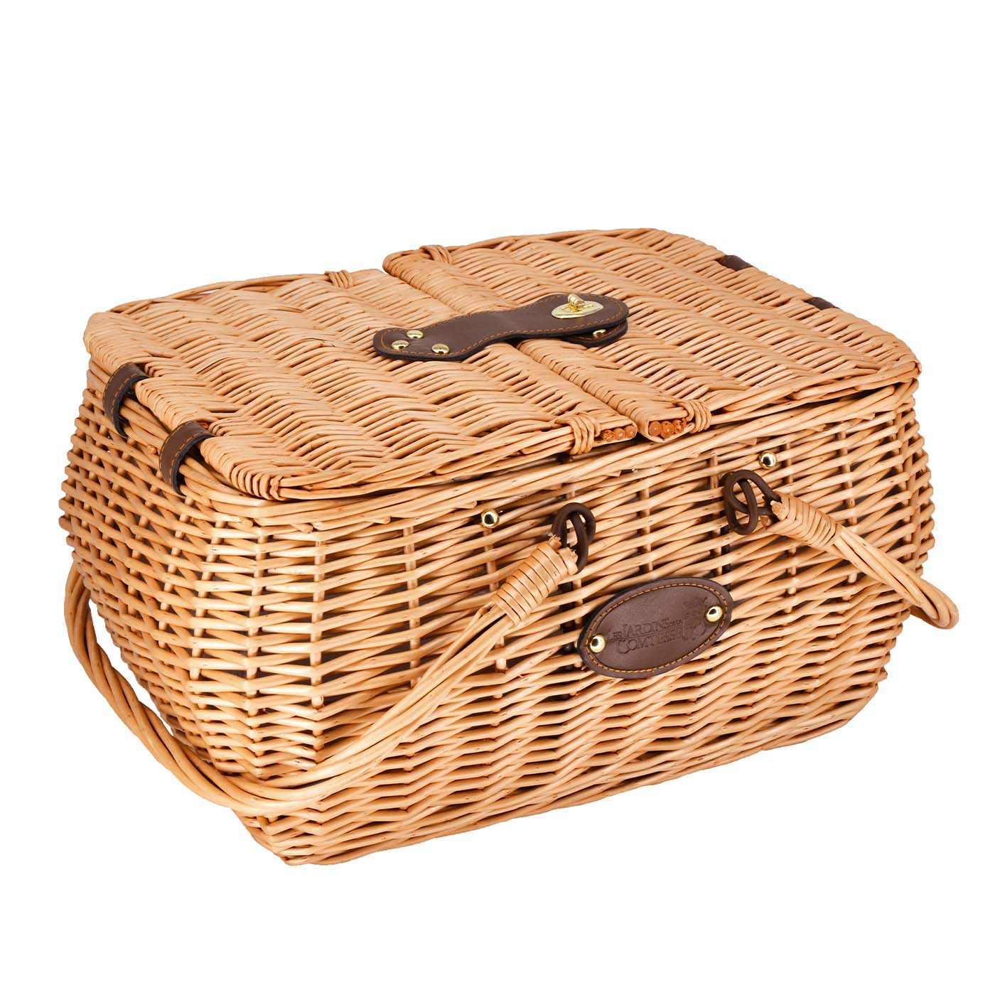 Giverny picnic basket yellow - 2 people