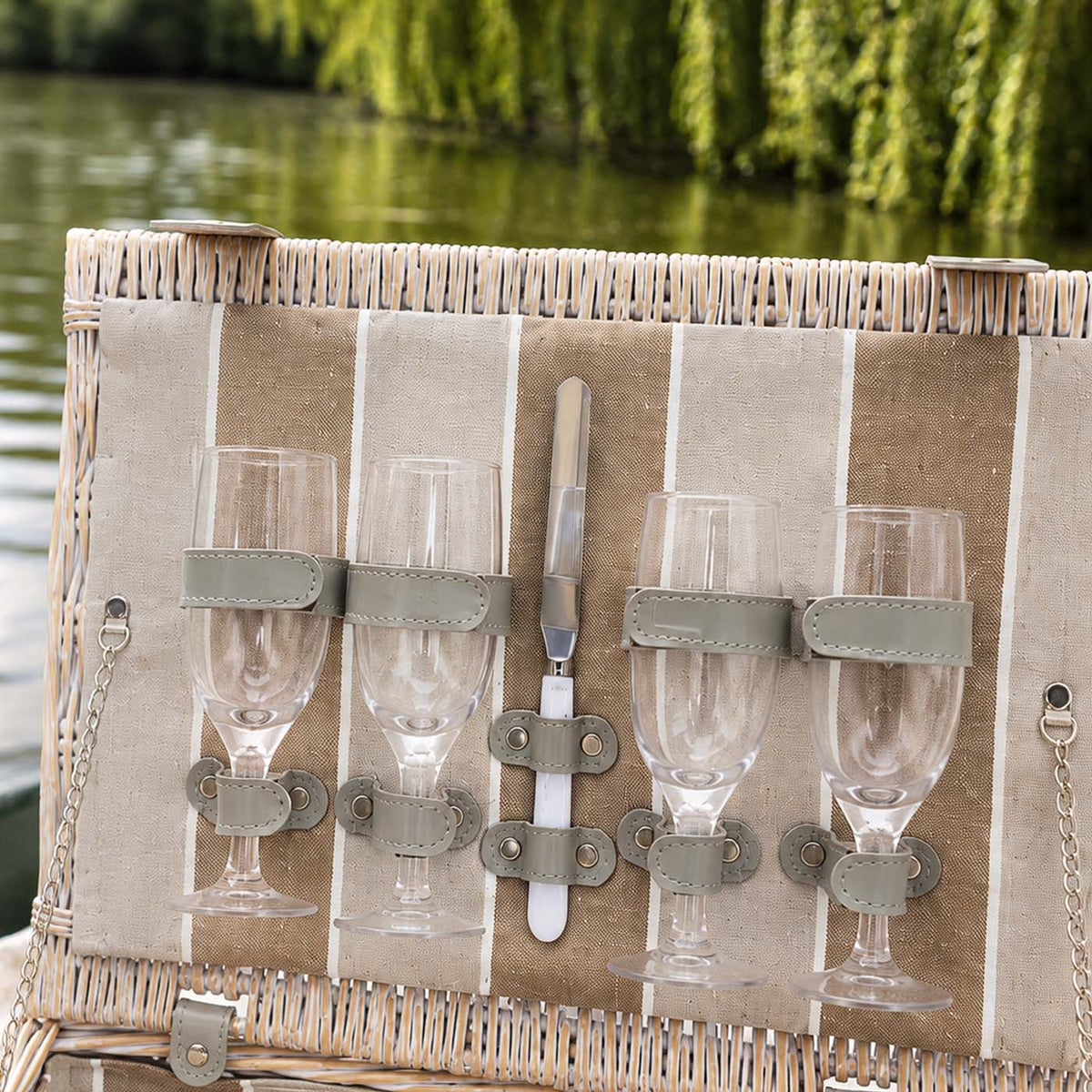 Picnic basket Polo Club - 4 person