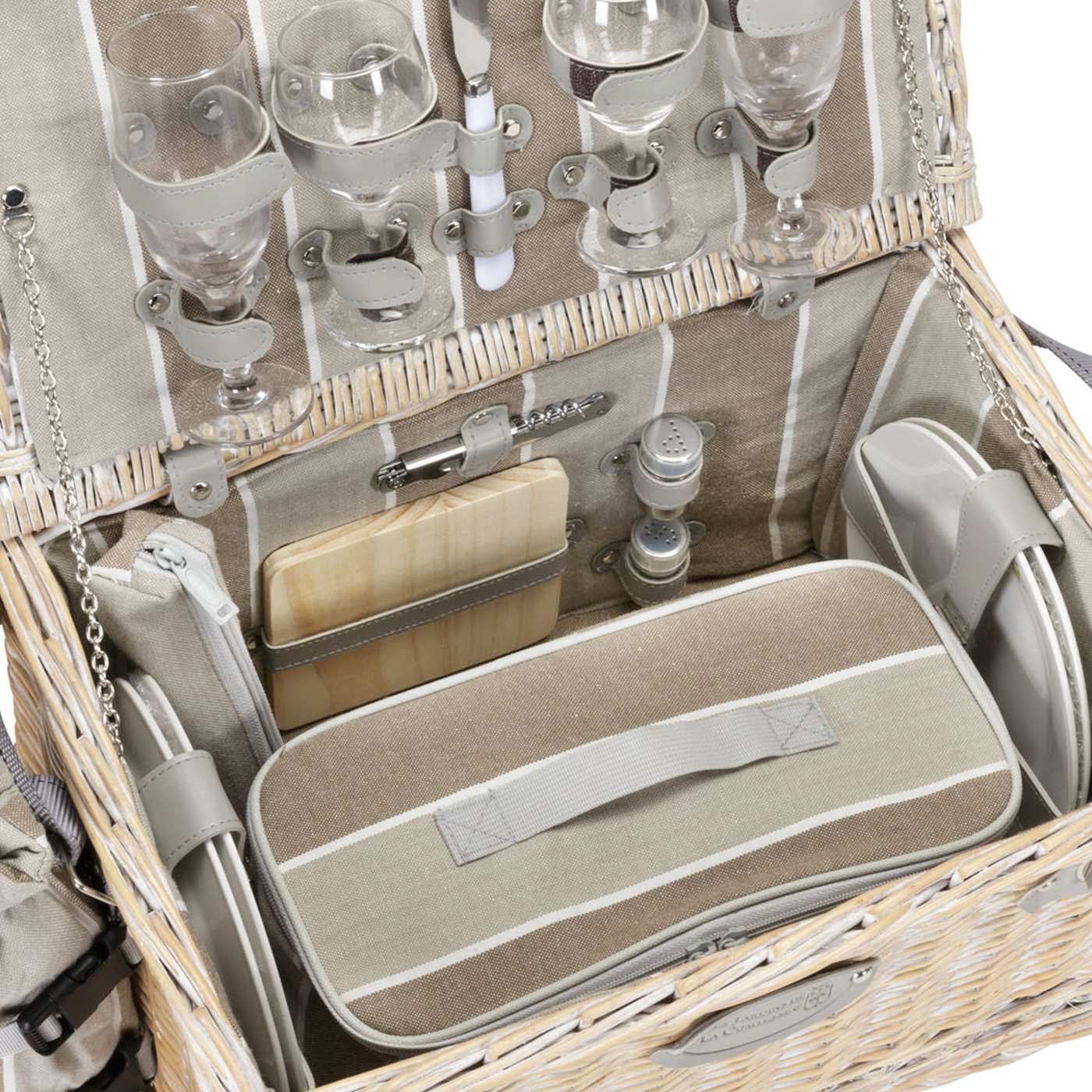 Picnic basket Polo Club - 4 person