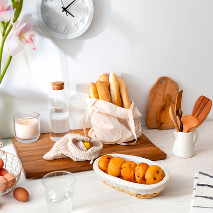 Wicker Bread Basket - Small Size