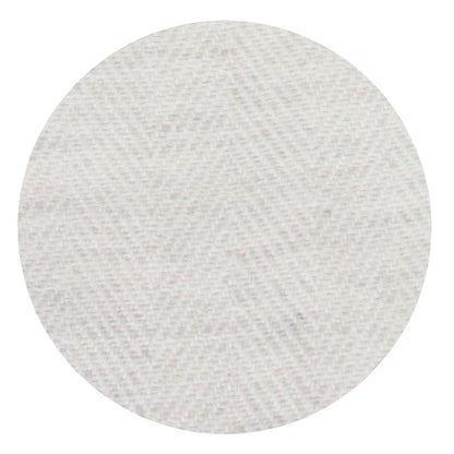 Herringbone throw in cashmere and wool: Almond Beige - 130 x 230 cm