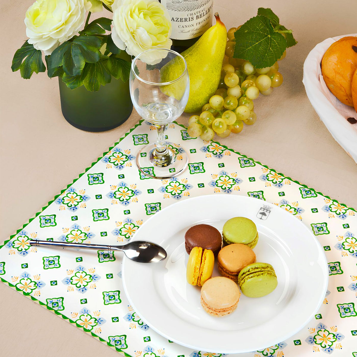Rectangular placemat (40 x 30 cm) Evora  - Set of 6
