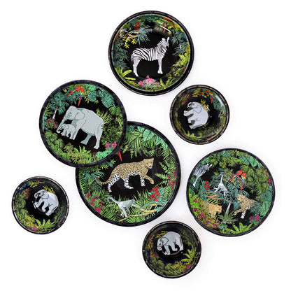Small Dessert Plate - 100% melamine - 23 cm - Jungle