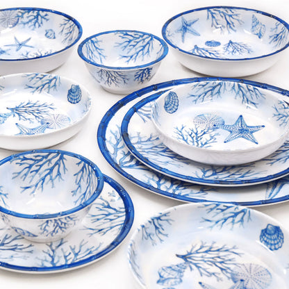 Coral melamine large salad bowl - Ø 31 cm