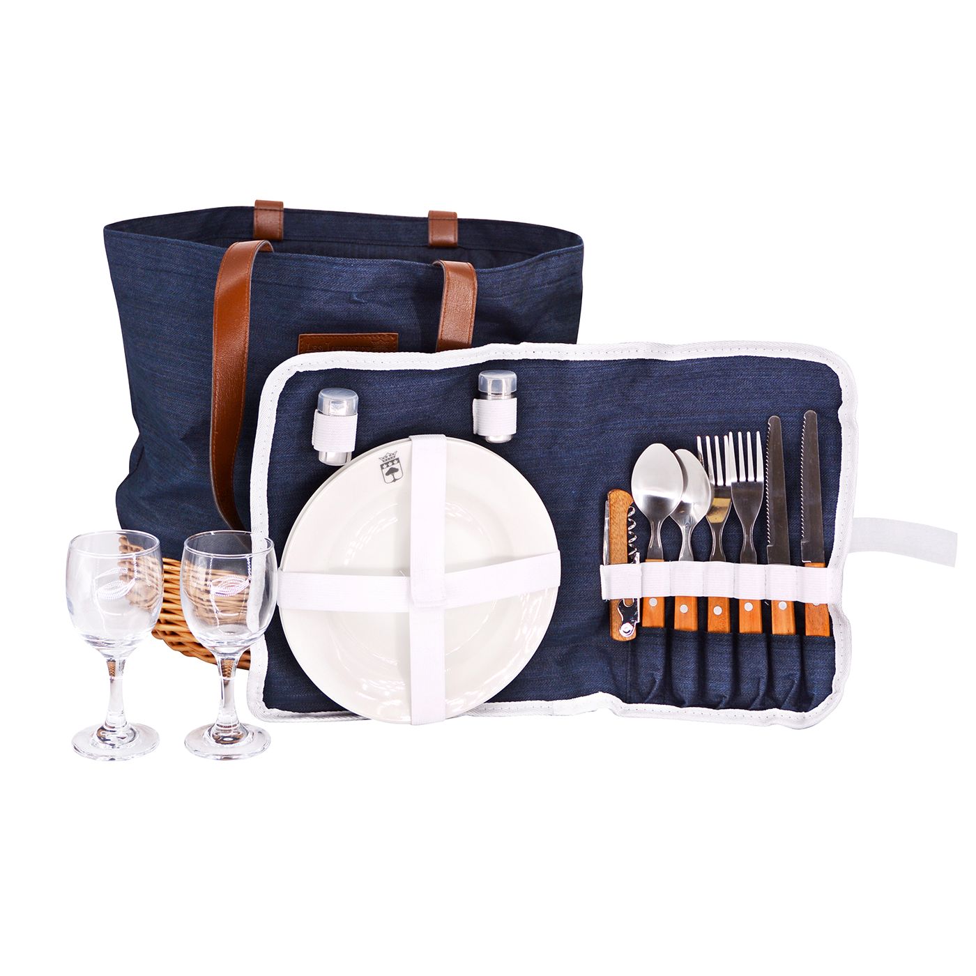 Picnic Bag Azur blue - 2 persons